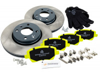 Передние керамические тормозные колодки МАВИКО Pro с вентилируемыми колесными дисками R15 Standart для Веста, Иксрей Кросс, Ларгус, Ларгус FL до 2023 г., Рено Логан