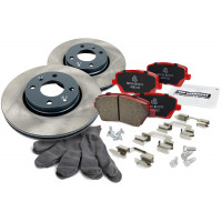 Передние тормозные колодки МАВИКО с вентилируемыми колесными дисками R15 Standart для Веста, Иксрей Кросс, Ларгус, Ларгус FL до 2023 г., Рено Логан