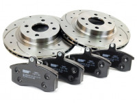 Вентилируемые передние тормозные диски Alnas Sport Euro 2112 R14 с тормозными колодками FERODO (красные) для ВАЗ 2110-2112, Гранта, Калина, Приора, Датсун Вентилируемые передние тормозные диски Alnas Sport Euro 2112 R14 с тормозными колодками FERODO (красные) для ВАЗ 2110-2112, Гранта, Калина, Приора, Датсун