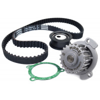 Комплект ремня ГРМ Marel Standart с помпой Magnum Turbo для 8-клапанных ВАЗ 2108-21099, 2110-2112, 2113-2115, Приора, Калина, Калина 2, Гранта в комплектации Стандарт, Ока