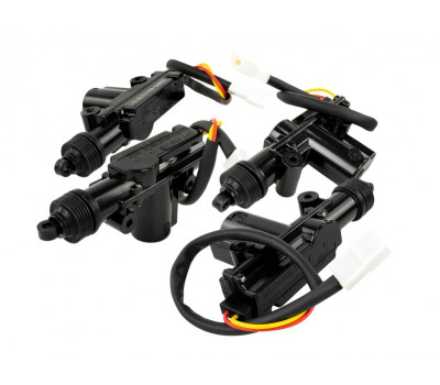 Электромеханические 2-контактные приводы дверей ВИЭ (4 шт) для автомобилей Лада Электромеханические 2-контактные приводы дверей ВИЭ (4 шт) для автомобилей Лада