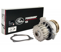 Комплект усиленного ремня ГРМ GATES с помпой Luzar Turbo для 8-клапанных ВАЗ 2108-21099, 2110-2112, 2113-2115, Приора, Калина, Калина 2, Гранта в комплектации Стандарт, Ока