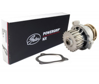 Комплект ремня ГРМ GATES с помпой Luzar Turbo для 8-клапанных ВАЗ 2108-21099, 2110-2112, 2113-2115, Приора, Калина, Калина 2, Гранта в комплектации Стандарт, Ока