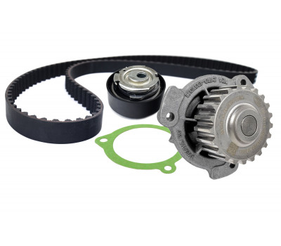 Комплект ремня ГРМ Marel Standart с помпой ТЗА серии Комфорт образца 21116 для 8-клапанных Веста NG, Гранта, Гранта FL, Калина, Калина 2, Ларгус, Ларгус FL, Приора, Датсун