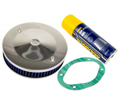 Фильтр нулевого сопротивления синий с пропиткой MANNOL для карбюраторных ВАЗ 2113-2115, 2110-2112, 2108-21099, 2101-2107, Нива 4х4, Ока Фильтр нулевого сопротивления синий с пропиткой MANNOL для карбюраторных ВАЗ 2113-2115, 2110-2112, 2108-21099, 2101-2107, Нива 4х4, Ока