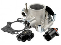 Стандартная дроссельная заслонка MR 46 мм с датчиками и прокладкой для Приора, Калина, Гранта, ВАЗ 2113-2115, 2110-2112, 2108-21099, 2101-2107 Стандартная дроссельная заслонка MR 46 мм с датчиками и прокладкой для Приора, Калина, Гранта, ВАЗ 2113-2115, 2110-2112, 2108-21099, 2101-2107