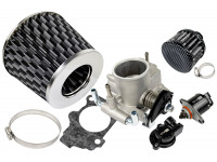 Комплект системы впуска нулевого сопротивления под карбон с дроссельной заслонкой 52мм для Приора, Калина, Гранта, ВАЗ 2113-2115, 2110-2112, 2108-21099, 2101-2107 Комплект системы впуска нулевого сопротивления под карбон с дроссельной заслонкой 52мм для Приора, Калина, Гранта, ВАЗ 2113-2115, 2110-2112, 2108-21099, 2101-2107