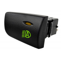 Кнопка автоматического управления освещением с зеленой подсветкой и оранжевой индикацией для Калина Кнопка автоматического управления освещением с зеленой подсветкой и оранжевой индикацией для Калина