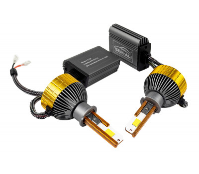 Светодиодные лампы SEM-ALI S-185 180W с цоколем H3 50000lux, 6000K для ВАЗ 2110-2112, 2113-2115, Шевроле Нива Светодиодные лампы SEM-ALI S-185 180W с цоколем H3 50000lux, 6000K для ВАЗ 2110-2112, 2113-2115, Шевроле Нива