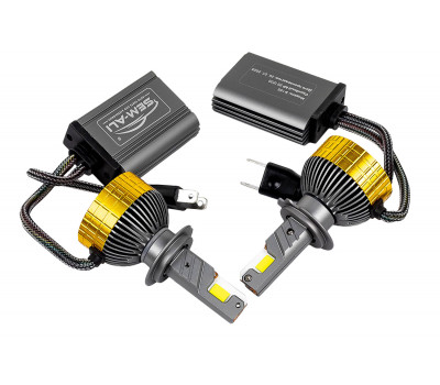 Светодиодные лампы SEM-ALI S-185 180W с цоколем H7 50000lux, 6000K для Веста, Иксрей, Калина, Приора, Нива Тревел, Шевроле Нива Светодиодные лампы SEM-ALI S-185 180W с цоколем H7 50000lux, 6000K для Веста, Иксрей, Калина, Приора, Нива Тревел, Шевроле Нива