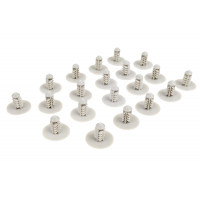 Комплект из двадцати серых пистонов (ёжик) обивки капота для Веста, Гранта, Гранта FL, Иксрей, Калина 2, Ларгус, Ларгус FL Комплект из двадцати серых пистонов (ёжик) обивки капота для Веста, Гранта, Гранта FL, Иксрей, Калина 2, Ларгус, Ларгус FL