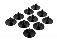 Клипсы обивки крыши (потолка) черные 10шт для Ларгус, Ларгус FL, Иксрей, Рено Duster, Sandero, Logan Клипсы обивки крыши (потолка) черные 10шт для Ларгус, Ларгус FL, Иксрей, Рено Duster, Sandero, Logan