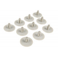 Клипсы обивки крыши (потолка) серые 10шт для Ларгус, Ларгус FL, Иксрей, Дастер, Сандеро, Логан Клипсы обивки крыши (потолка) серые 10шт для Ларгус, Ларгус FL, Иксрей, Дастер, Сандеро, Логан