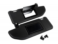 Черные солнцезащитные козырьки от Весты Спорт с зеркалом в комплекте с держателями для Веста, Веста NG