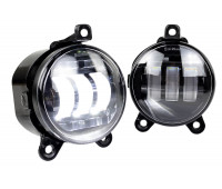 Светодиодные ПТФ Sal-Man 50W для Приора, Шевроле Нива после рестайлинга 2009 года, Лада 2123, ГАЗ ГАЗель