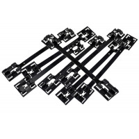 Планки крепление порогов 8шт для Нива Тревел, Шевроле Нива с 2009 года