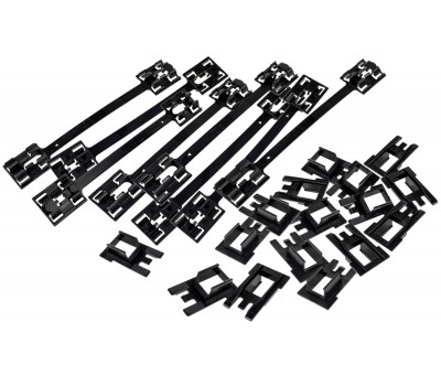 Комплект планок и защелок крепления порогов для Нива Тревел, Шевроле Нива с 2009 года