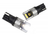 Светодиодные лампы SEM-ALI T10 W5W (2w) с обманкой для внутренних и внешних световых приборов