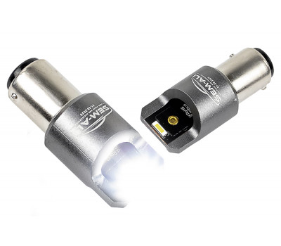 Светодиодные лампы внутренних световых приборов SEM-ALI 1157 (10w) с обманкой для Веста, Гранта, Иксрей, Ларгус, ВАЗ 2113-2115 Светодиодные лампы внутренних световых приборов SEM-ALI 1157 (10w) с обманкой для Веста, Гранта, Иксрей, Ларгус, ВАЗ 2113-2115