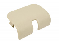 Заглушка накладки передней обивки крыши (травмозащиты) бежевая для ВАЗ 2101-2107