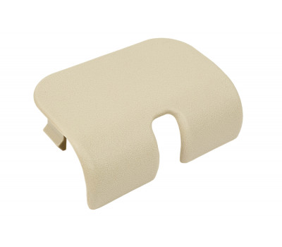 Заглушка накладки передней обивки крыши (травмозащиты) бежевая для ВАЗ 2101-2107