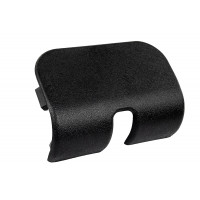 Заглушка накладки передней обивки крыши (травмозащиты) черная для ВАЗ 2101-2107