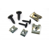 Набор креплений передних брызговиков для Гранта, Гранта FL, Калина, Калина 2, Датсун Набор креплений передних брызговиков для Гранта, Гранта FL, Калина, Калина 2, Датсун