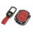 Алюминиевый чехол ключа Sal-Man с брелоком (текстура красного дерева) для Гранта, Гранта FL до 2019 г. и с 2023 г., Калина, Калина 2, Приора, Датсун