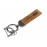 Алюминиевый чехол ключа Sal-Man с брелоком (коричневый с текстурой кожи) для Веста, Гранта FL 2018-2023 г., Иксрей, Искра, Ларгус FL