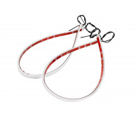 Гибкие светодиодные ленты ДХО Sal-Man 2шт белые 60см универсальные