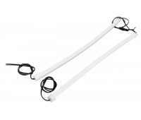 Гибкие светодиодные ленты ДХО Sal-Man (2шт) белые 30см универсальные