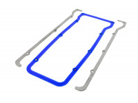 Прижимные пластины клапанной крышки MR 4мм (неокрашенные) с силиконовой прокладкой ГБЦ CS20 Profi для ВАЗ 2101-2107, Лада 4х4, Нива Легенд, Нива Тревел, Шевроле Нива