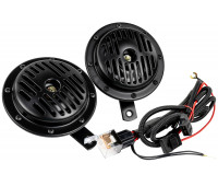 Дисковый воздушный звуковой сигнал SEM-ALI 135 c проводкой штатного подключения для Ауди, Сеат, Шкода, Фольксваген 1 поколения