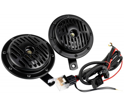 Дисковый воздушный звуковой сигнал SEM-ALI 135 c проводкой штатного подключения для Ауди, Сеат, Шкода, Фольксваген 1 поколения