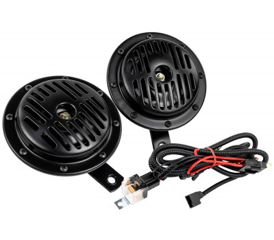 Дисковый воздушный звуковой сигнал SEM-ALI 135 c проводкой штатного подключения для Сузуки 2 поколения, Тойота 1, 2 поколений