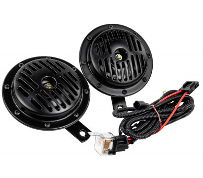 Дисковый воздушный звуковой сигнал SEM-ALI 135 c проводкой штатного подключения для Хонда 1 поколения