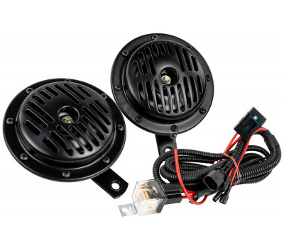 Дисковый воздушный звуковой сигнал SEM-ALI 135 c проводкой штатного подключения для БМВ 2 поколения