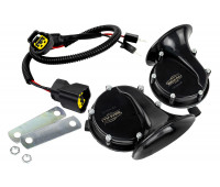 Рупорный воздушный звуковой сигнал SEM-ALI 133 c проводкой штатного подключения для  Мерседес, Ниссан 1 поколения