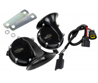 Рупорный воздушный звуковой сигнал SEM-ALI 133 c проводкой штатного подключения для Веста, Иксрей, Ларгус, Ларгус FL, Пежо, Рено, Ситроен 2 поколения Рупорный воздушный звуковой сигнал SEM-ALI 133 c проводкой штатного подключения для Веста, Иксрей, Ларгус, Ларгус FL, Пежо, Рено, Ситроен 2 поколения