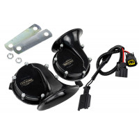 Рупорный воздушный звуковой сигнал SEM-ALI 133 c проводкой штатного подключения для Веста, Иксрей, Ларгус, Ларгус FL, Пежо, Рено, Ситроен 2 поколения