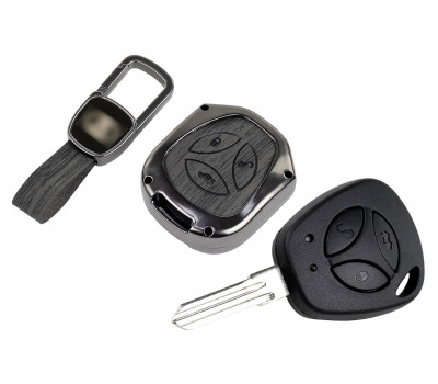 Штатный ключ замка зажигания Норма с алюминиевым чехлом (текстура черного дерева) для Гранта, Гранта FL до 2019 г. и с 2023 г., Калина, Калина 2, Приора, Датсун Штатный ключ замка зажигания Норма с алюминиевым чехлом (текстура черного дерева) для Гранта, Гранта FL до 2019 г. и с 2023 г., Калина, Калина 2, Приора, Датсун