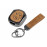 Штатный ключ замка зажигания Норма с алюминиевым чехлом (коричневый с текстурой кожи) для Гранта, Гранта FL до 2019 г. и с 2023 г., Калина, Калина 2, Приора, Датсун