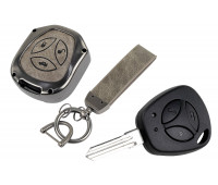 Штатный ключ замка зажигания Норма с алюминиевым чехлом (серый с текстурой кожи) для Гранта, Гранта FL до 2019 г. и с 2023 г., Калина, Калина 2, Приора, Датсун Штатный ключ замка зажигания Норма с алюминиевым чехлом (серый с текстурой кожи) для Гранта, Гранта FL до 2019 г. и с 2023 г., Калина, Калина 2, Приора, Датсун