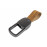 Выкидной ключ замка зажигания с чипом с алюминиевым чехлом (текстура коричневого дерева) для Веста, Иксрей, Ларгус FL