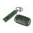 Выкидной ключ замка зажигания с чипом с алюминиевым чехлом (зеленый с текстурой кожи) для Веста, Иксрей, Ларгус FL
