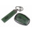 Корпус ключа зажигания без чипа с алюминиевым чехлом (зеленый с текстурой кожи) для Ларгус