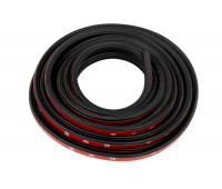 Универсальный 5-камерный уплотнитель дверей, капота, багажника Деталиус длиной 6 метров для Лада и иномарок