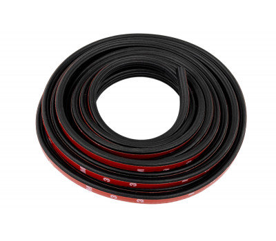 Универсальный 5-камерный уплотнитель дверей, капота, багажника Деталиус длиной 6 метров для Лада и иномарок