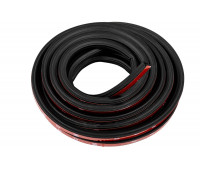 Универсальный 6-камерный уплотнитель дверей, капота, багажника Деталиус длиной 6 метров для Лада и иномарок