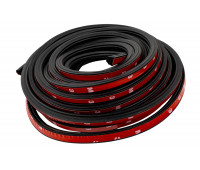 Универсальный 6-камерный уплотнитель дверей, капота, багажника Деталиус длиной 11 метров для Лада и иномарок